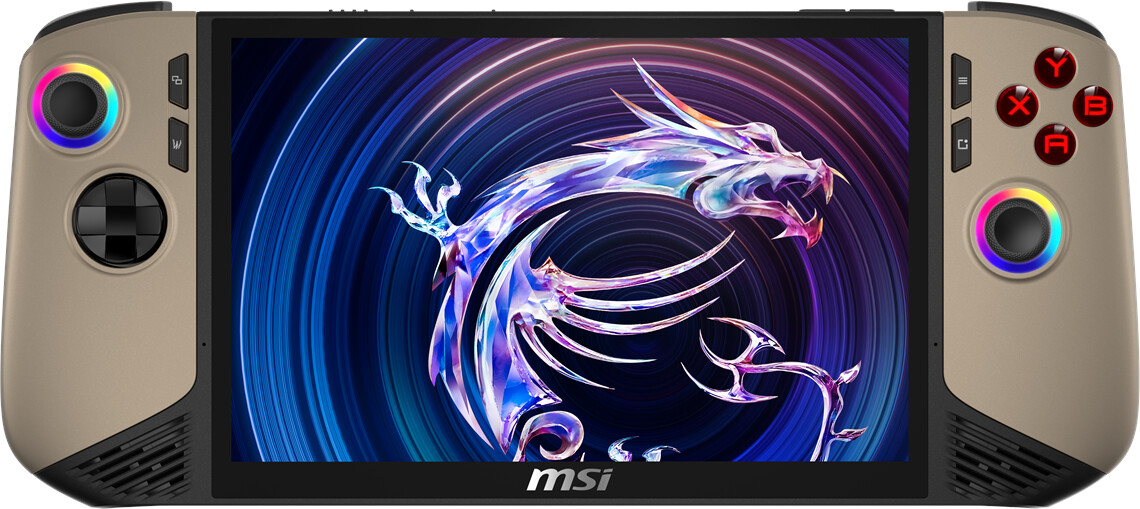 MSI Claw 8 AI+ 32 Go/1 To sandstorm Super Pack