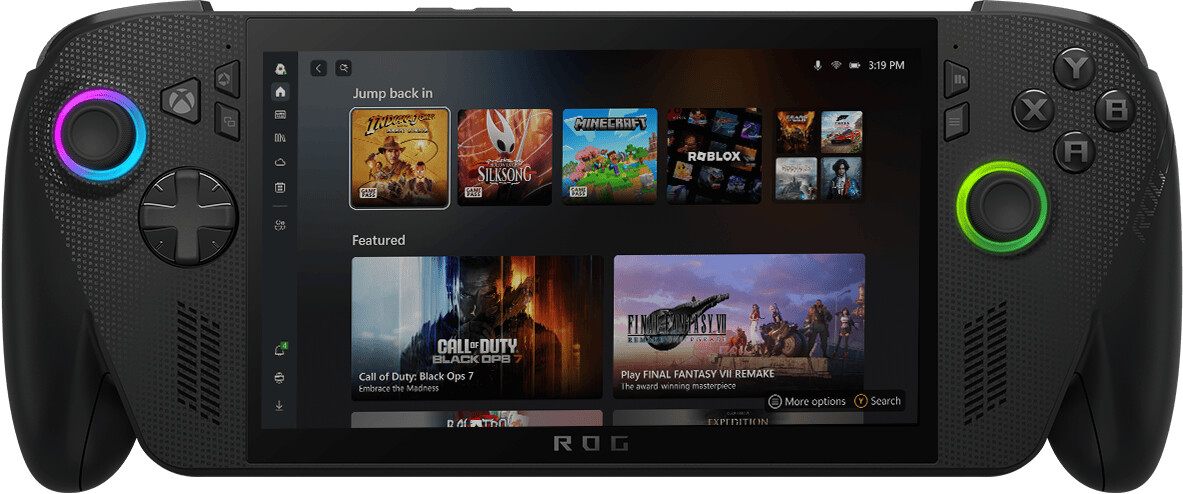 ASUS ROG Xbox Ally X 24 Go/1 To noir