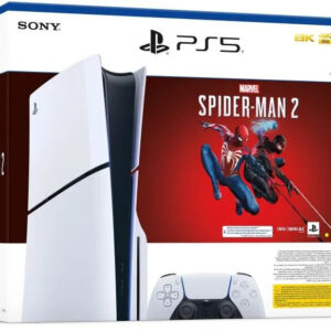Sony PlayStation 5 Slim (PS5 Slim) Marvel's Spider-Man 2 + 2 Manettes