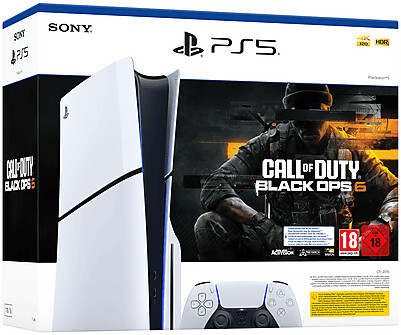 Sony PlayStation 5 Slim (PS5 Slim) Call of Duty: Black Ops 6 + 2 Manettes
