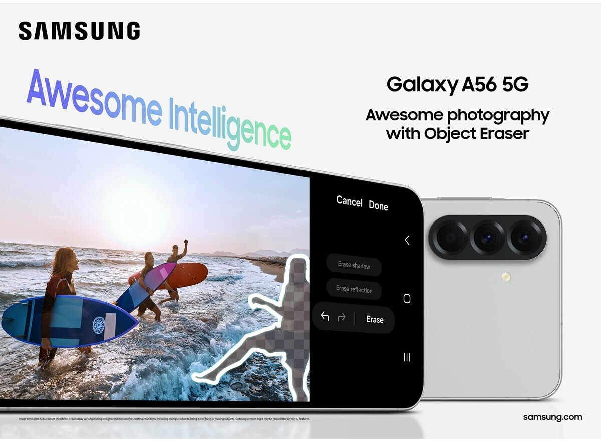 Samsung Galaxy A56 256GB Awesome Lightgray – Image 6